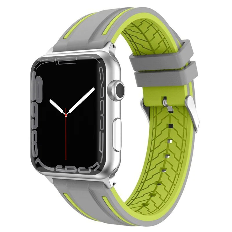 Two-color Sports Silicone Band For Apple Watch