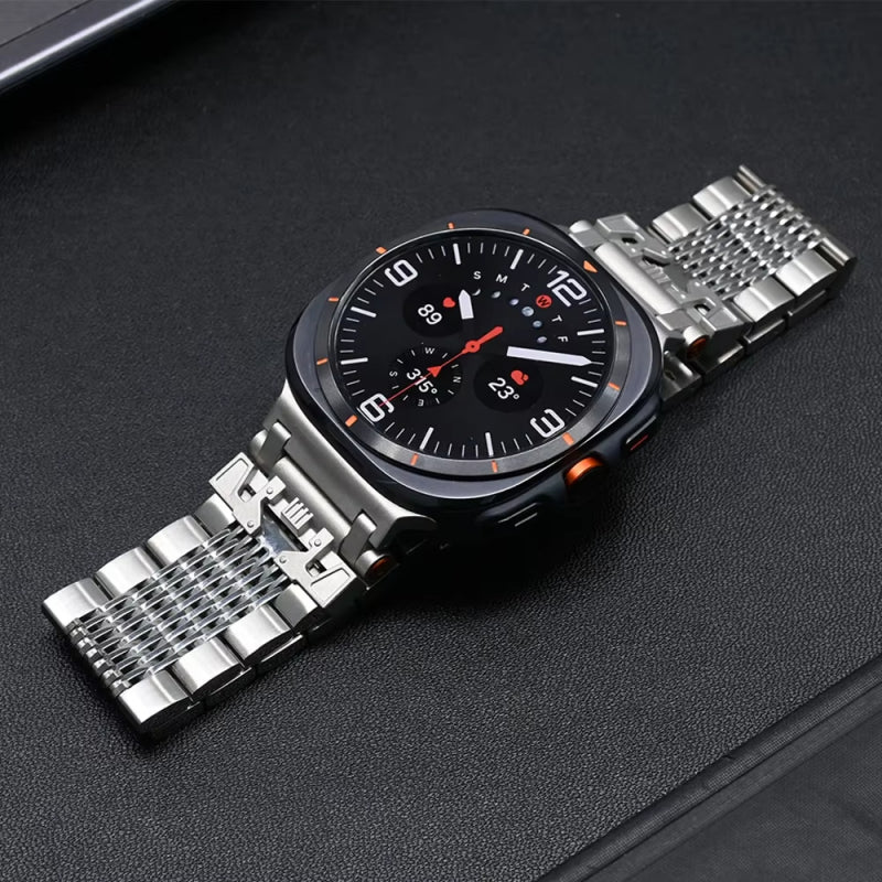 Mecha-Edelstahlarmband für Samsung Galaxy Watch Ultra