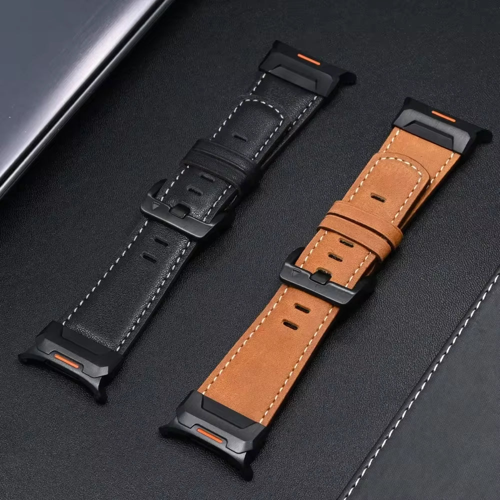 Taktisches Lederarmband für Samsung Galaxy Watch Ultra