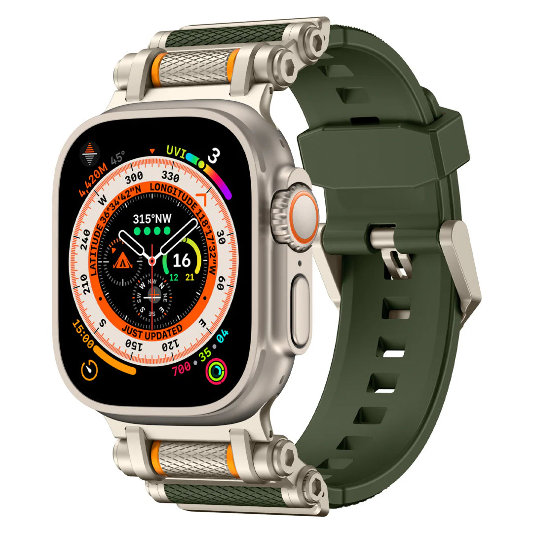 Rotating Design Silicone Band For Apple Watch