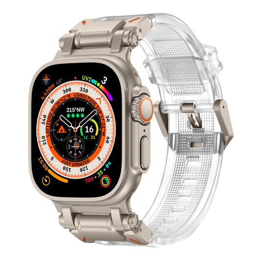 Titan Transparent Silicone Band For Apple Watch