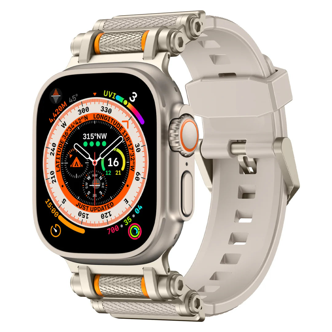 Rotating Design Silicone Band For Apple Watch