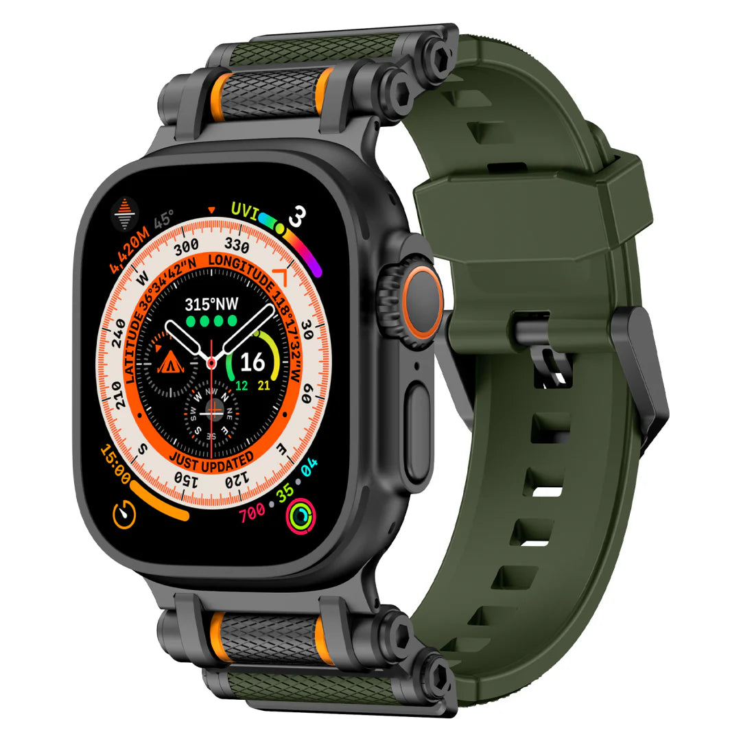 Rotating Design Silicone Band For Apple Watch