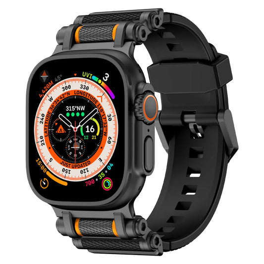 Rotating Design Silicone Band For Apple Watch