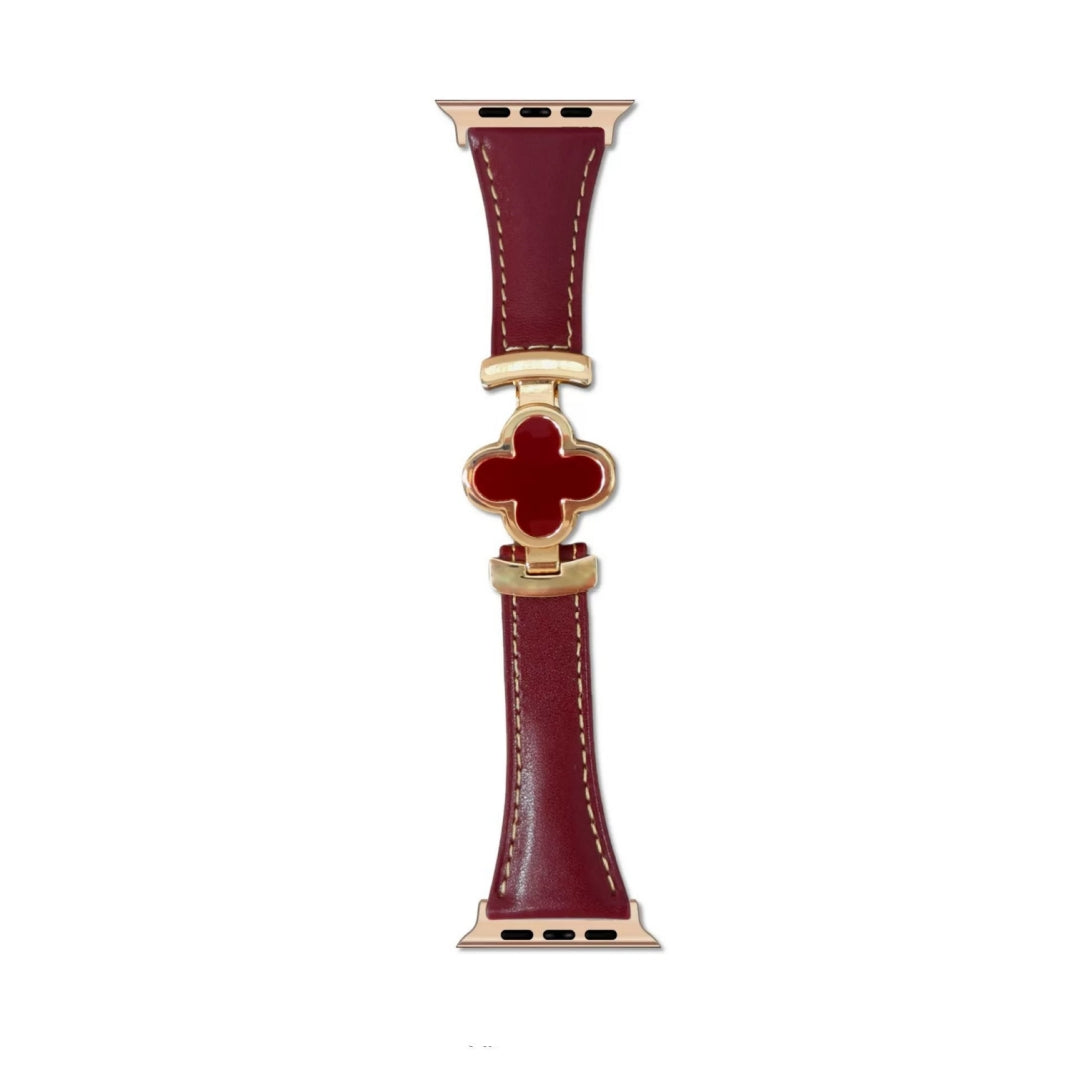 Lucky Leather Strap For Apple Watch