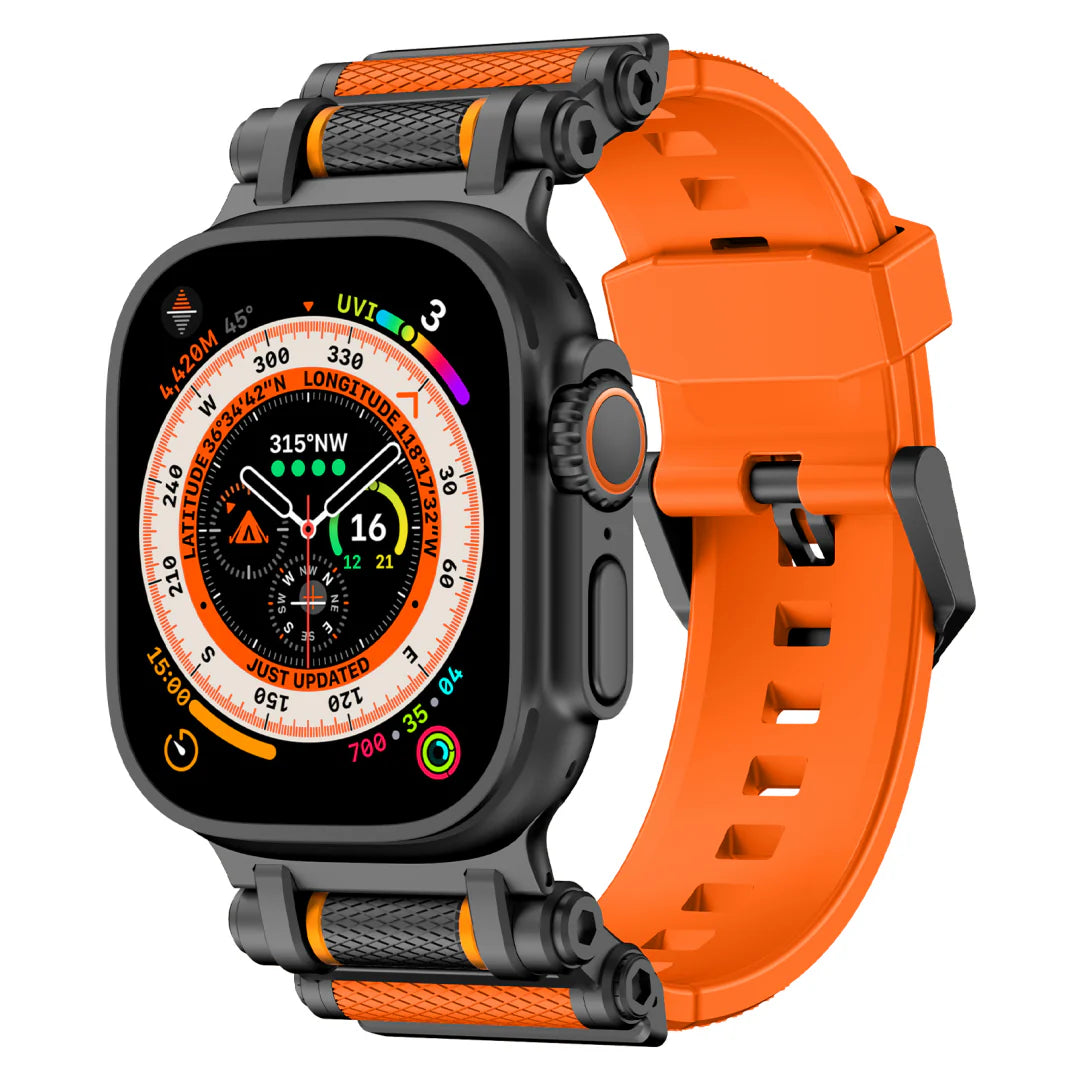 Rotating Design Silicone Band For Apple Watch