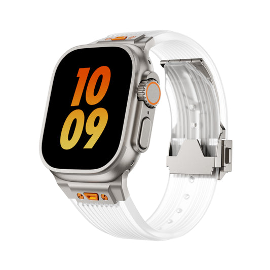 Transparentes Silikonarmband für Apple Watch