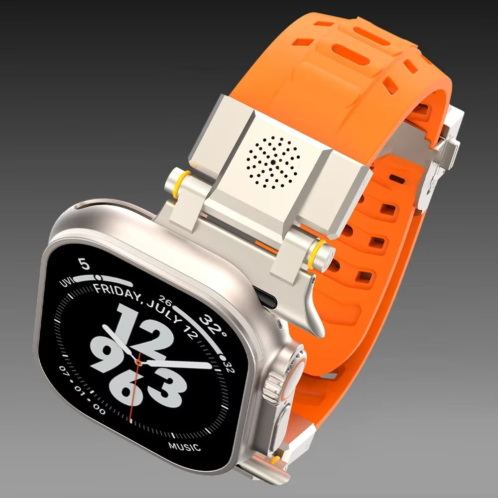 Aromatherapy Design Silicone Band For Apple Watch