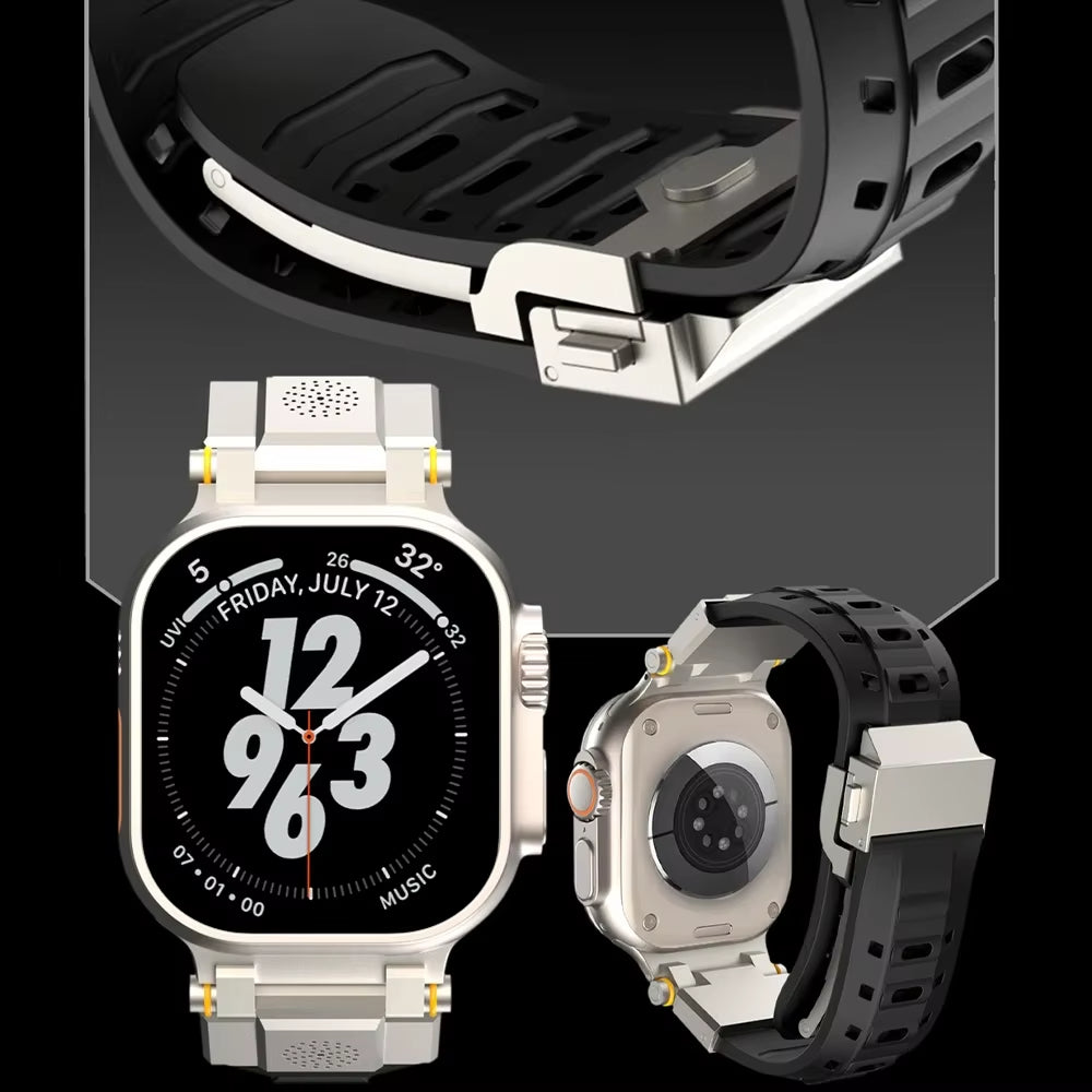 Aromatherapy Design Silicone Band For Apple Watch
