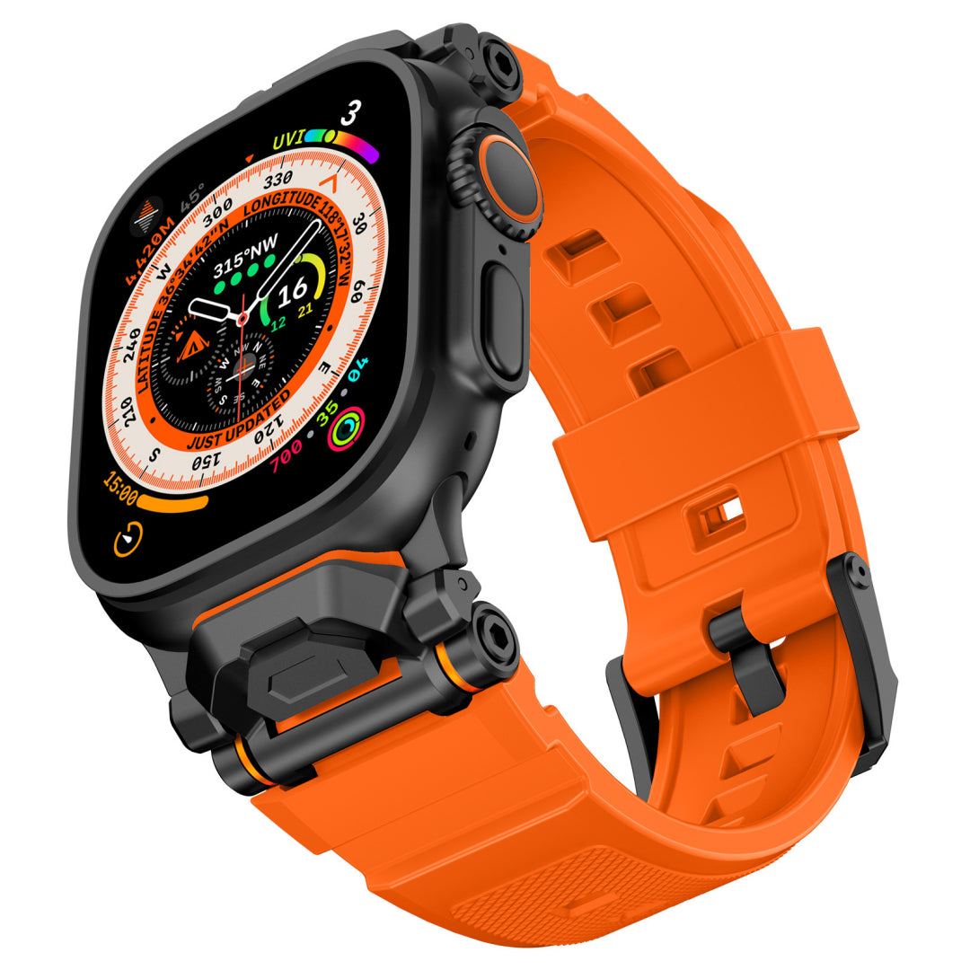 Mecha Design Silicone Band for Apple Watch