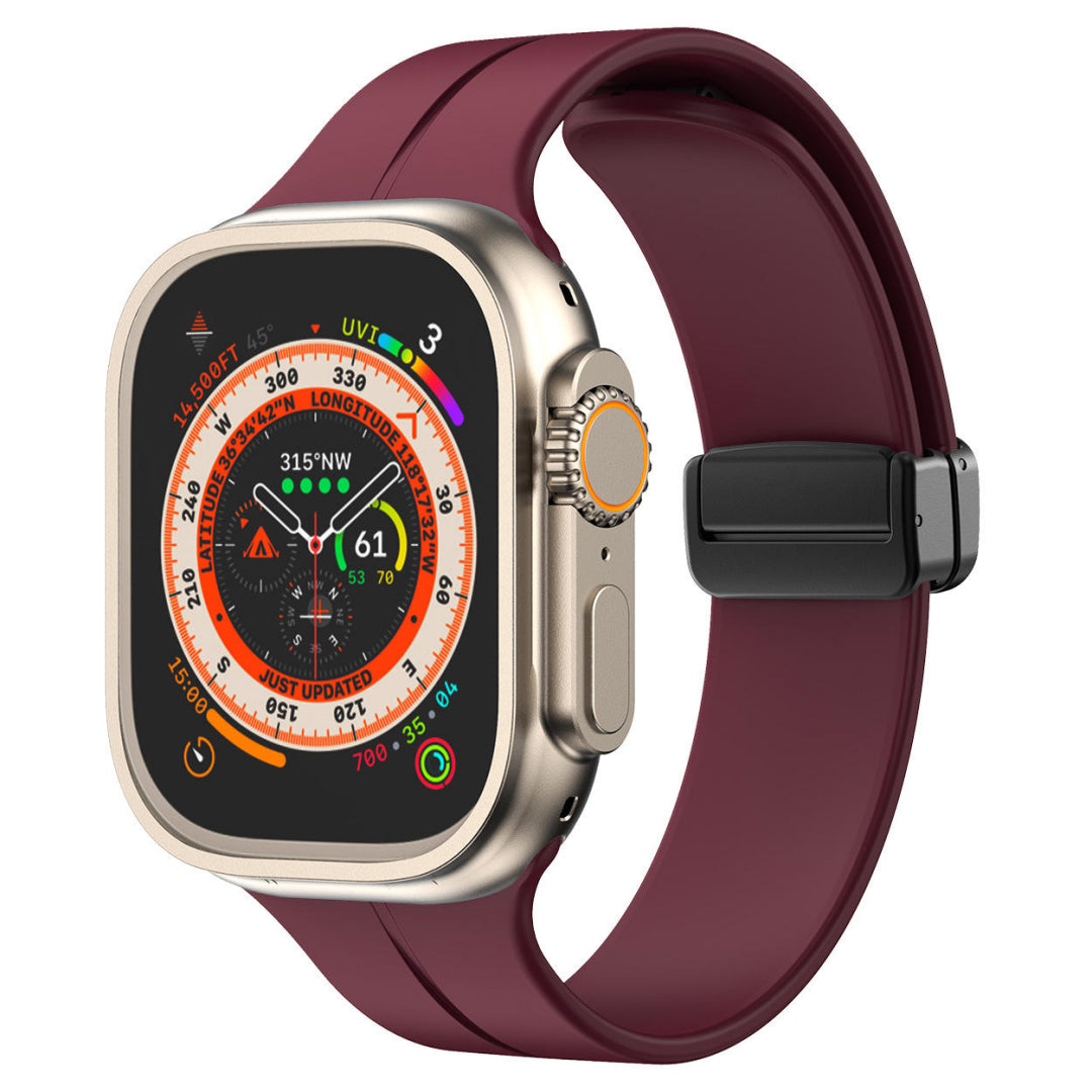 Magnetisches Silikonarmband für Apple Watch
