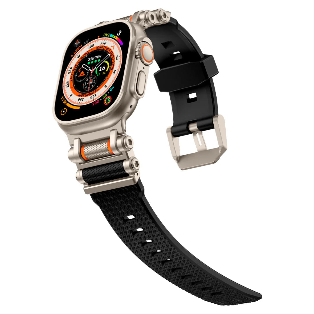 Rotating Design Silicone Band For Apple Watch