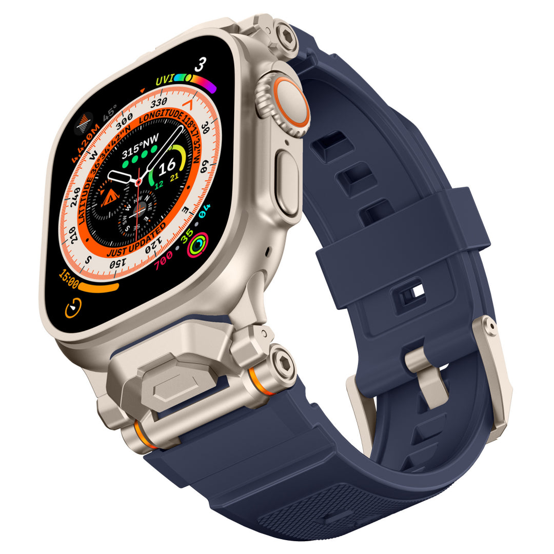 Mecha Design Silicone Band for Apple Watch