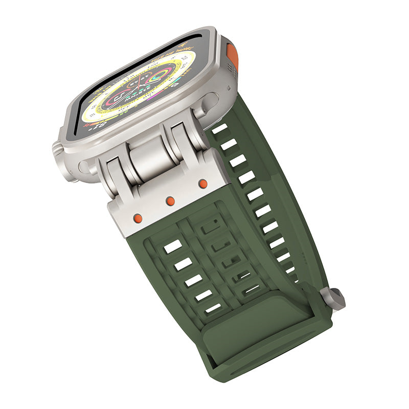 Tactical Silicone Band For Apple Watch