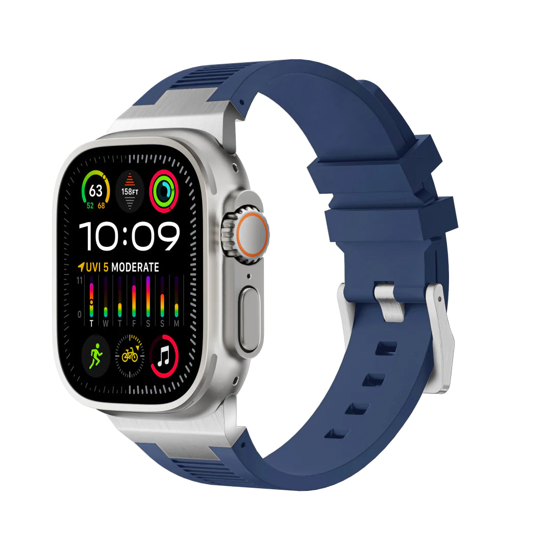 #Color_Silver Adapter-Blue Band
