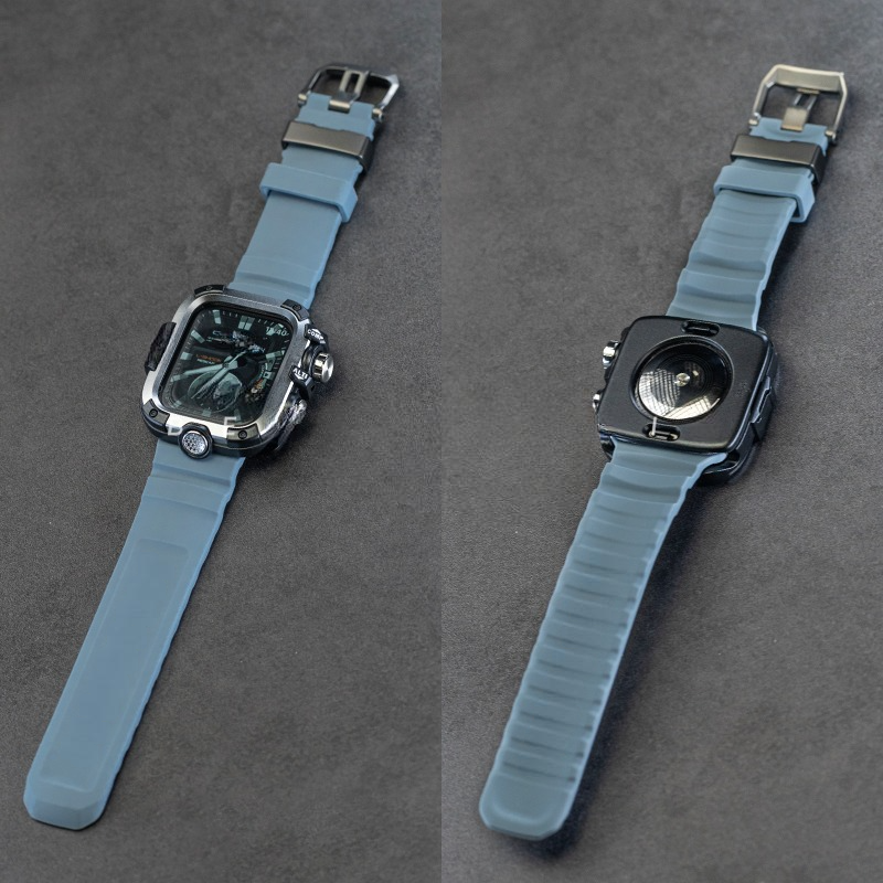 Rugged Case with Screen Protector For Apple Watch
