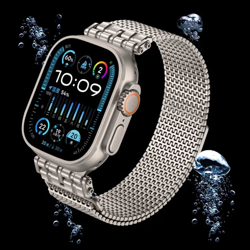 Braided Stainless Steel Band for Apple Watch