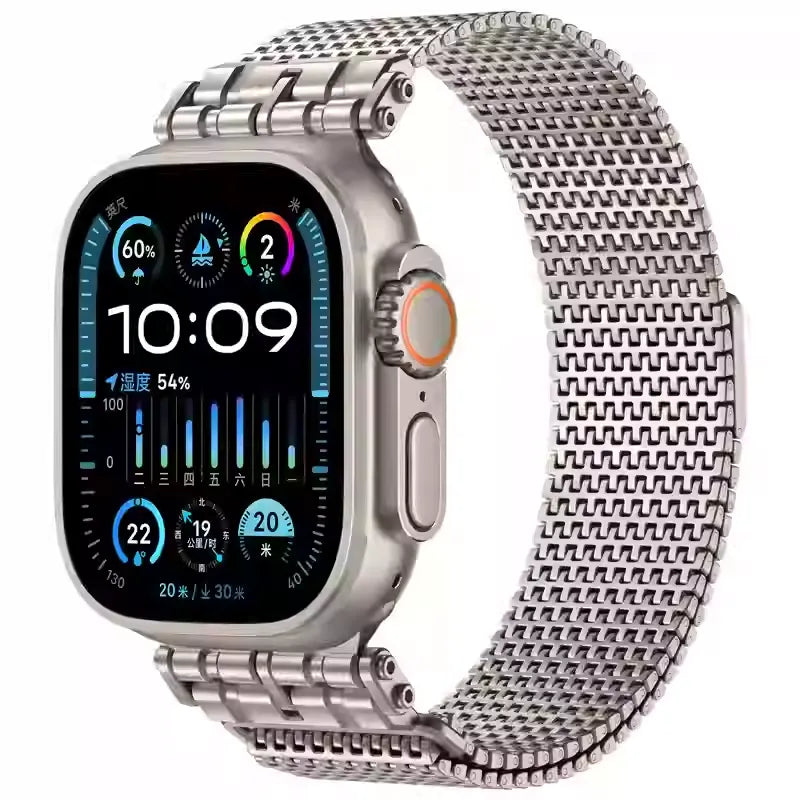 Braided Stainless Steel Band for Apple Watch