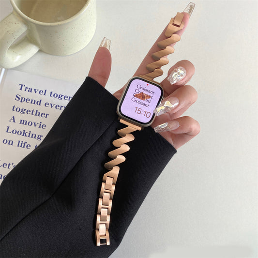 Waves Edelstahlarmband für Apple Watch