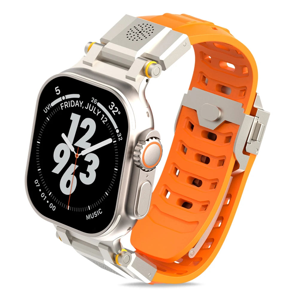 Aromatherapy Design Silicone Band For Apple Watch