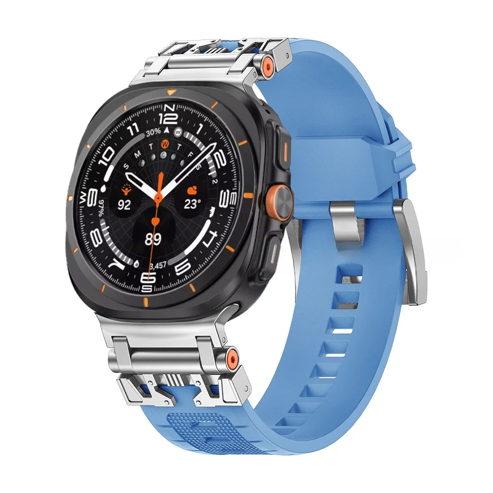 Mecha-Silikonarmband für Samsung Galaxy Watch Ultra