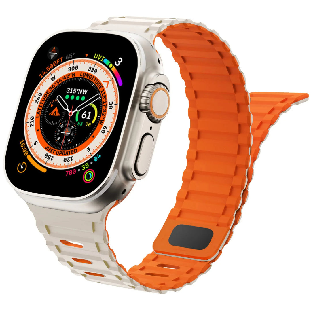 Magnetisches Silikonarmband für Apple Watch
