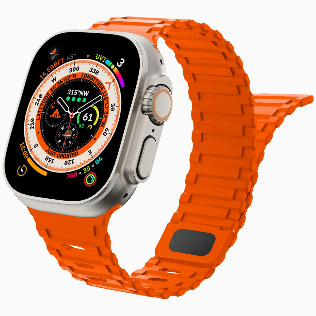 Magnetisches Silikonarmband für Apple Watch