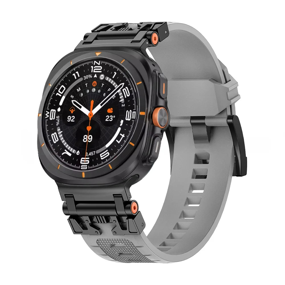 Mecha-Silikonarmband für Samsung Galaxy Watch Ultra