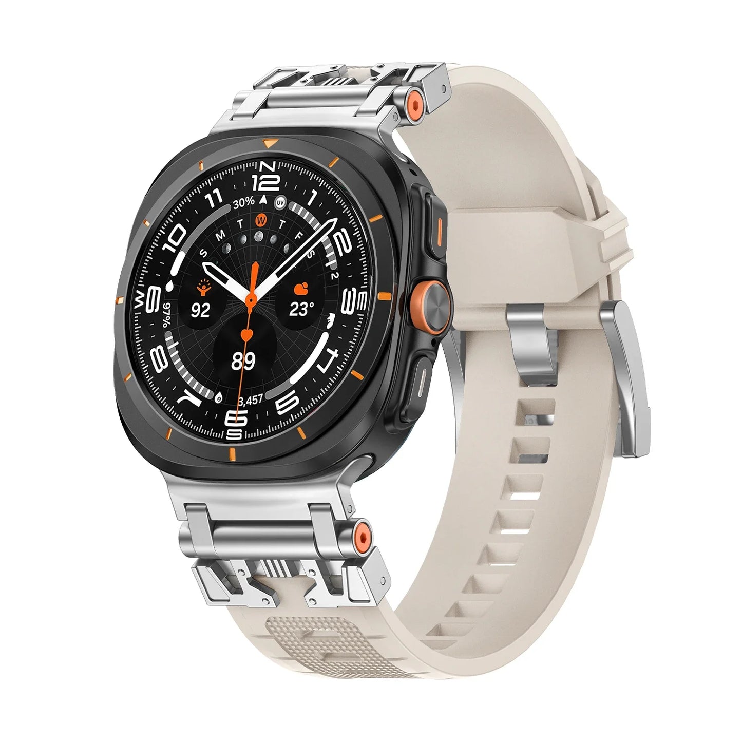 Mecha-Silikonarmband für Samsung Galaxy Watch Ultra