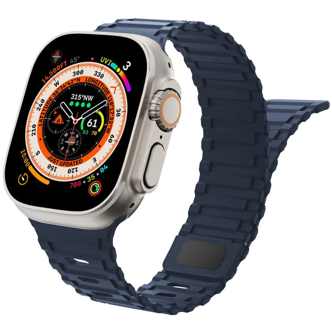 Magnetisches Silikonarmband für Apple Watch