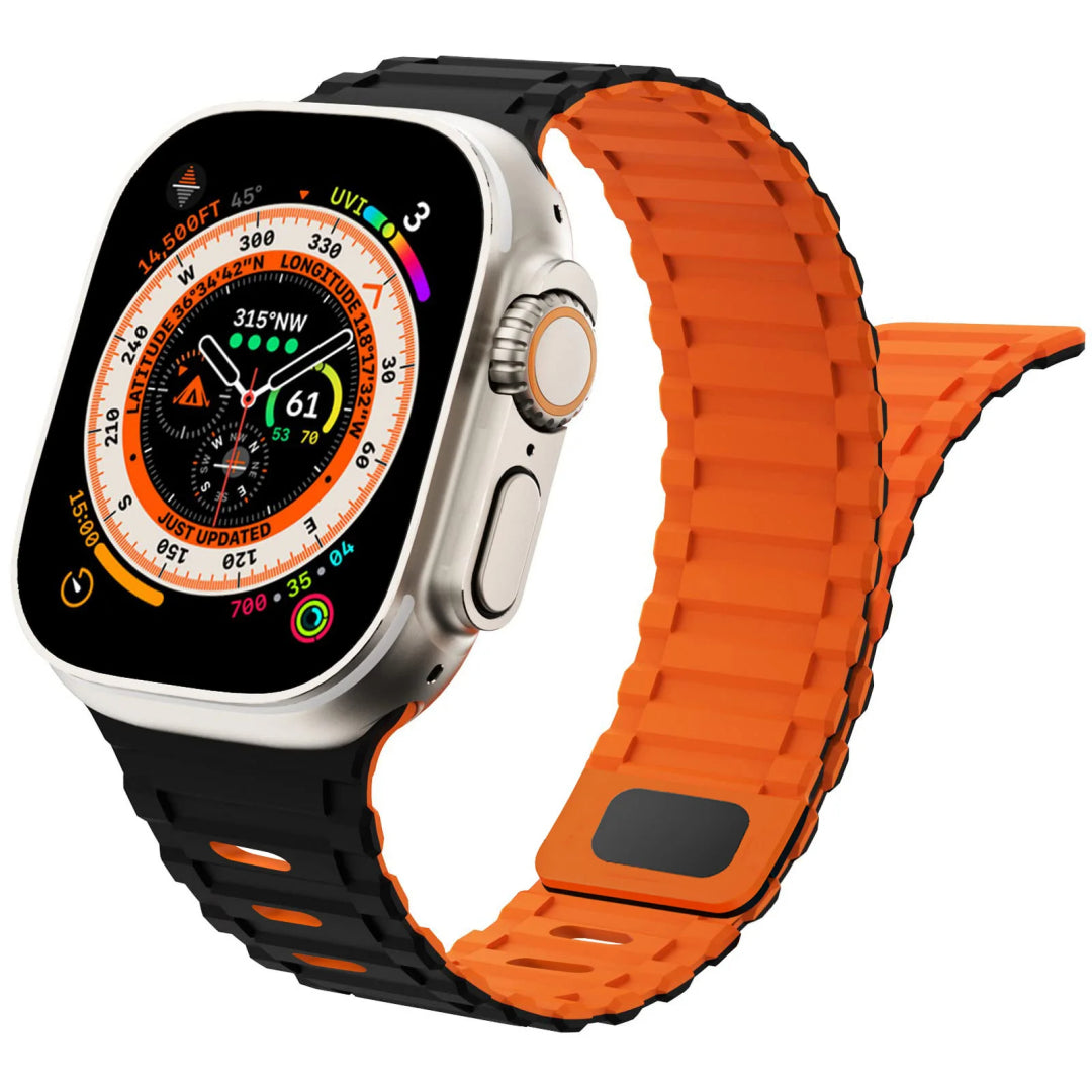 Magnetisches Silikonarmband für Apple Watch