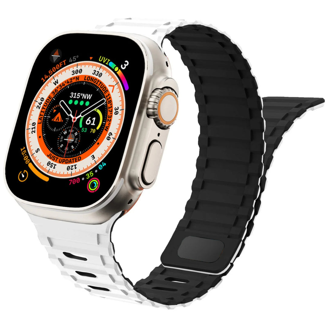 Magnetisches Silikonarmband für Apple Watch