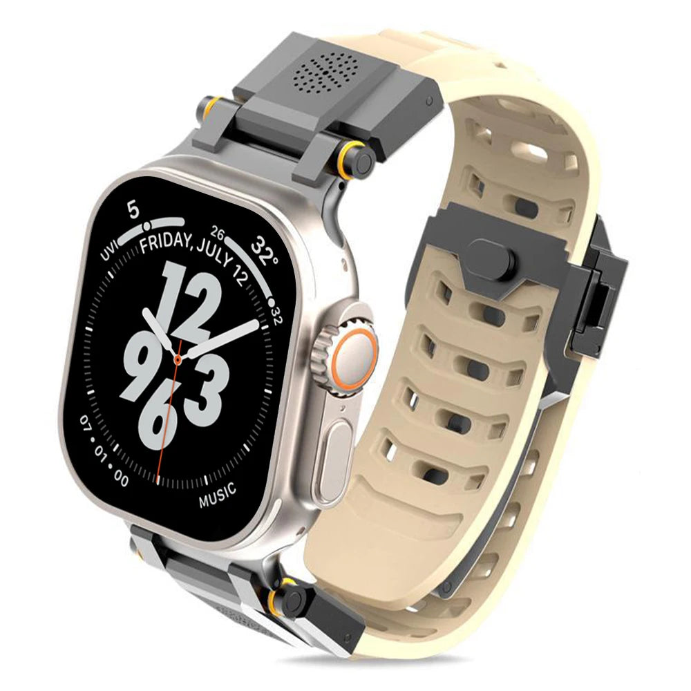 Aromatherapy Design Silicone Band For Apple Watch