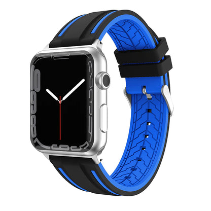 Two-color Sports Silicone Band For Apple Watch