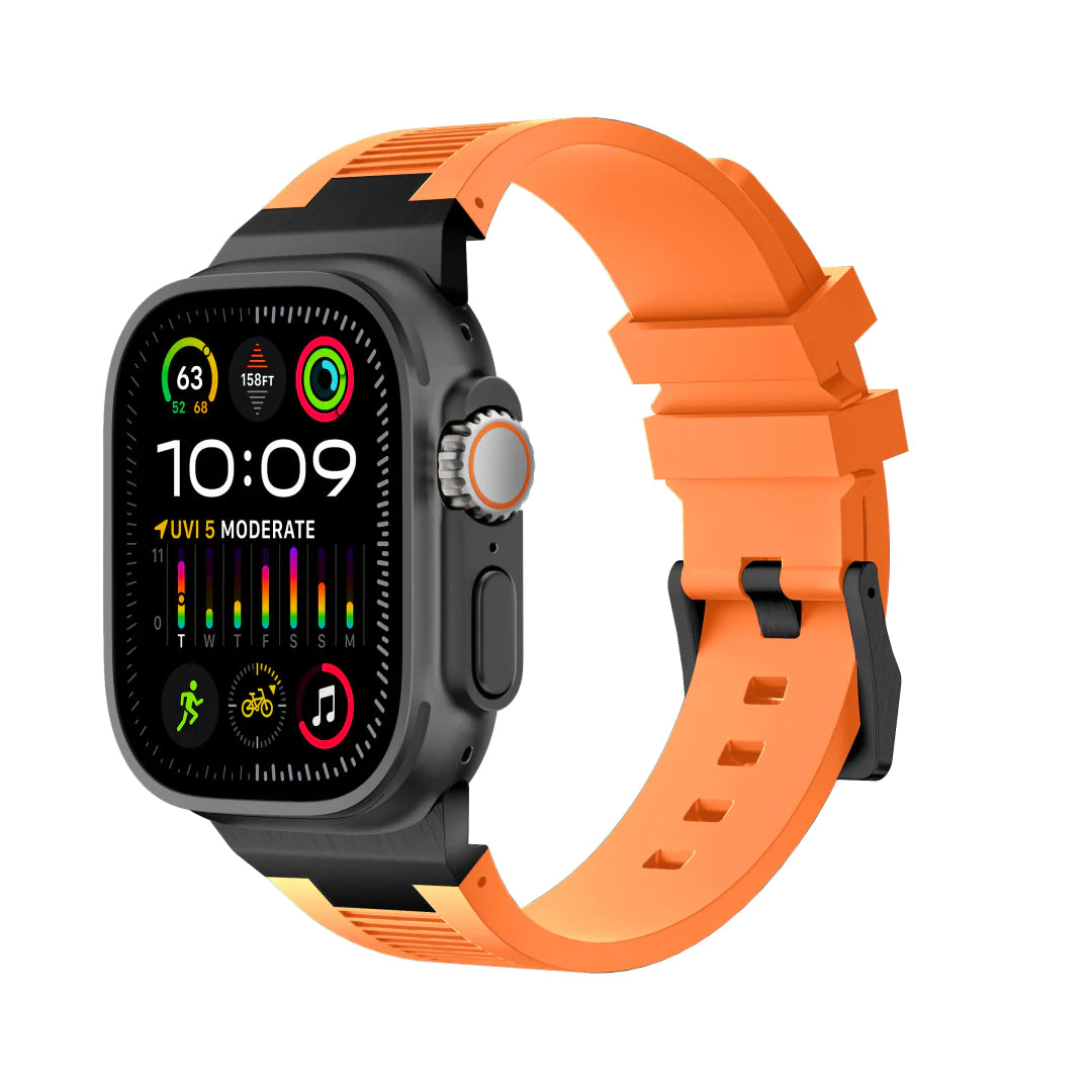 #Color_Black Adapter-Orange Band