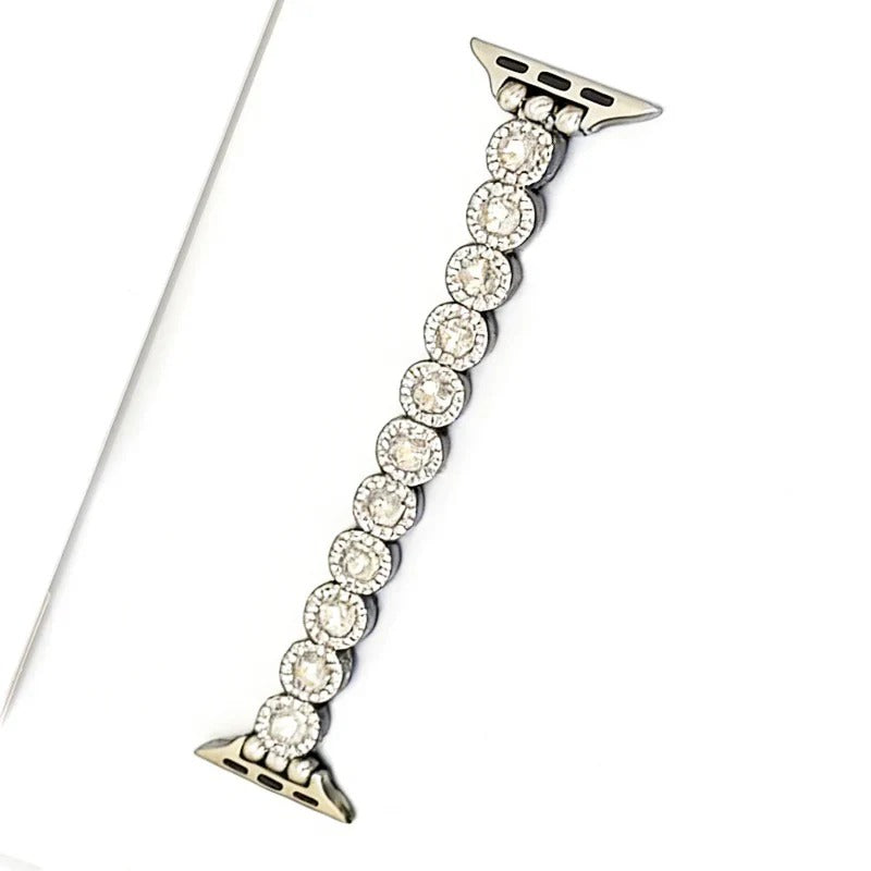 Rainbow Rhinestone Apple Watch Strap