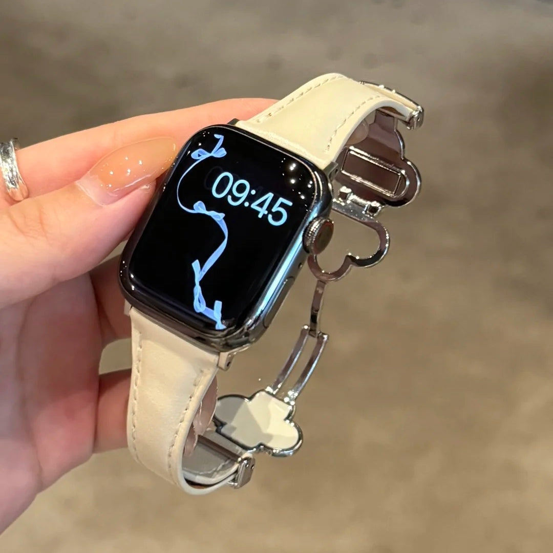Lucky Leather Strap For Apple Watch