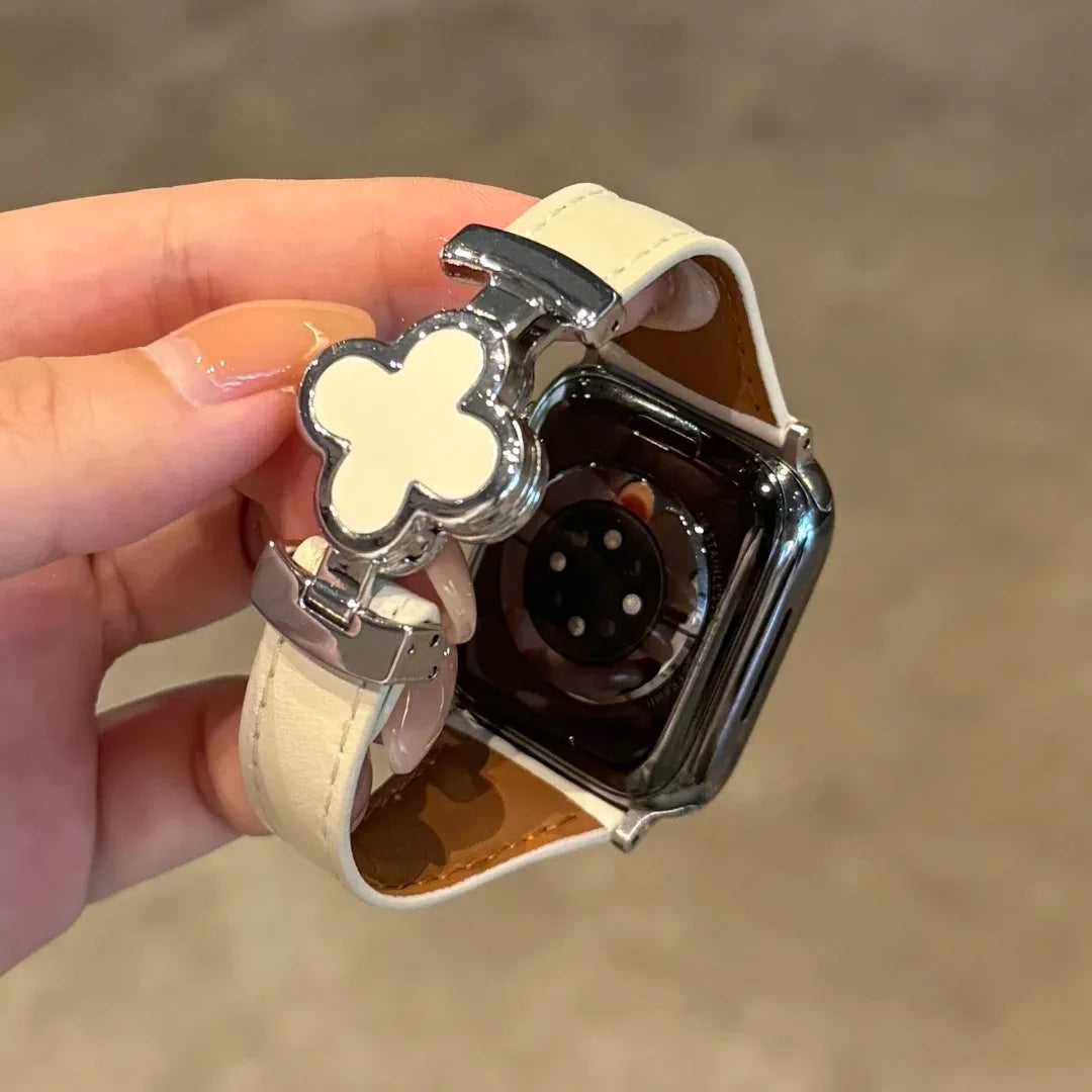 Lucky Leather Strap For Apple Watch