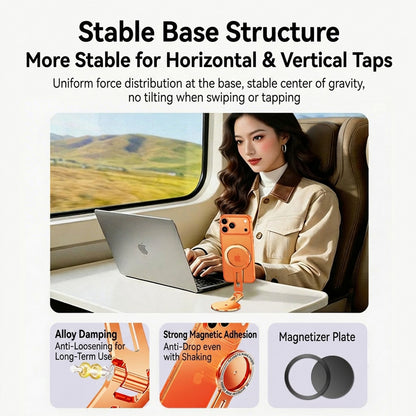 Double-sided magnetic phone holder