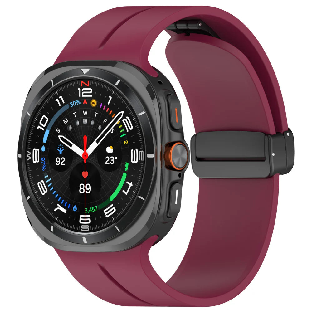 Magnetic Silicone Band For Samsung Galaxy Watch Ultra