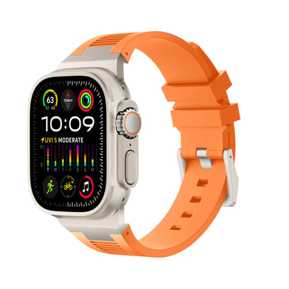 #Color_Titanium Adapter-Orange Band