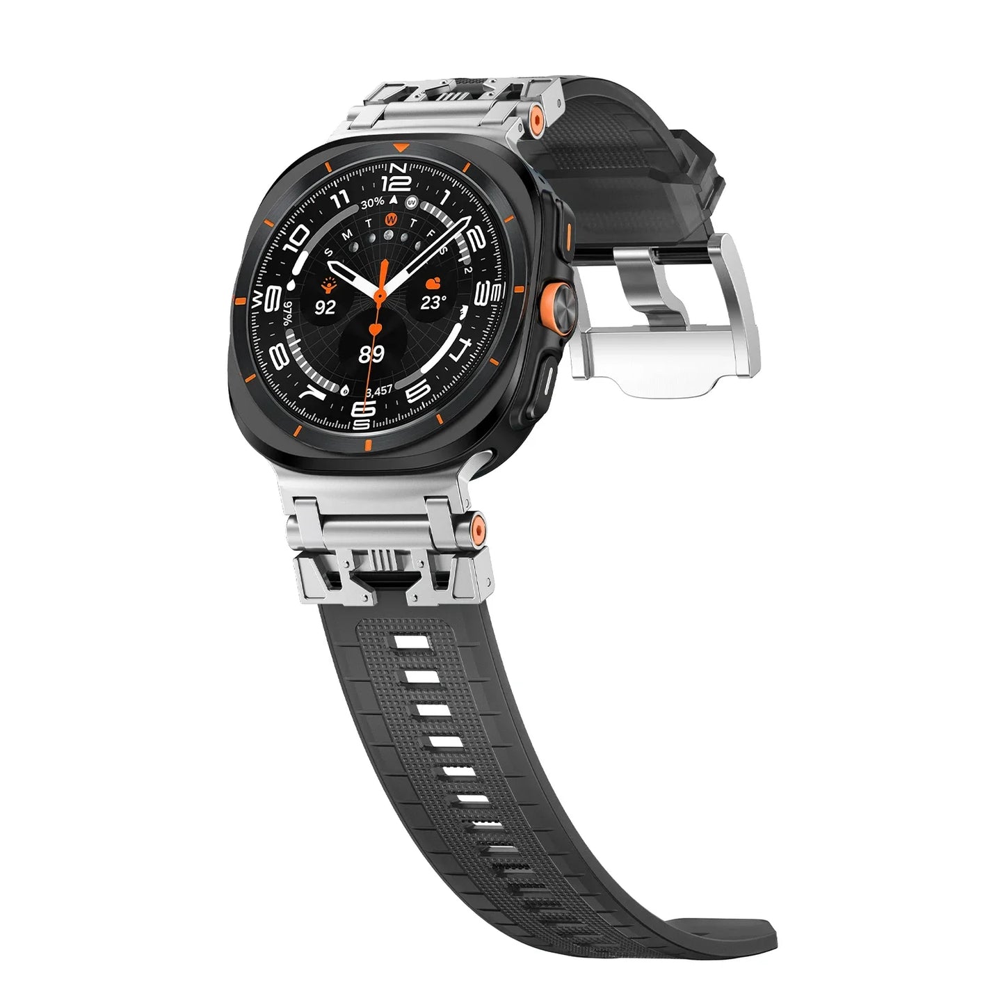 Mecha Silicone Band For Samsung Galaxy Watch Ultra