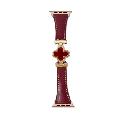 Lucky Leather Strap For Apple Watch