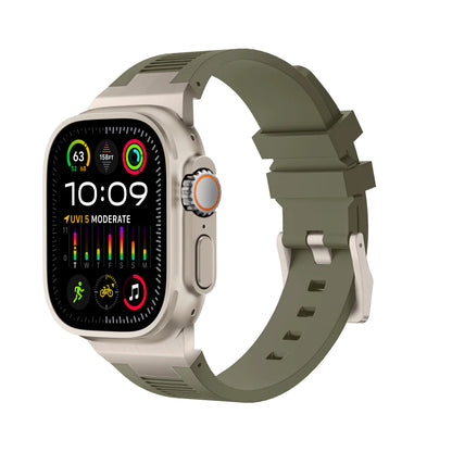 #Color_Titanium Adapter-Green Band