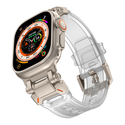 Titan Transparent Silicone Band For Apple Watch