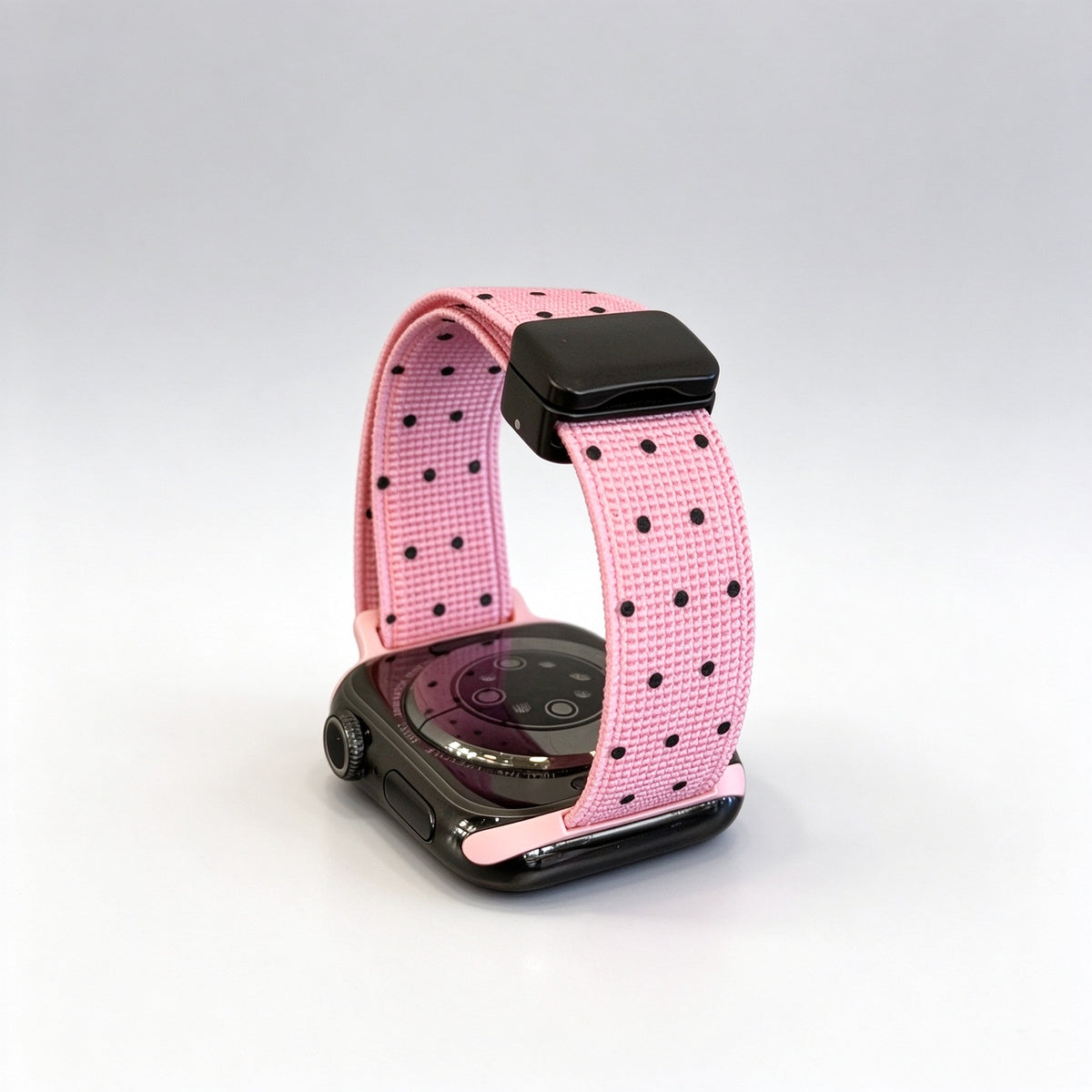 Slim Polka Dot Magnetic Nylon Strap