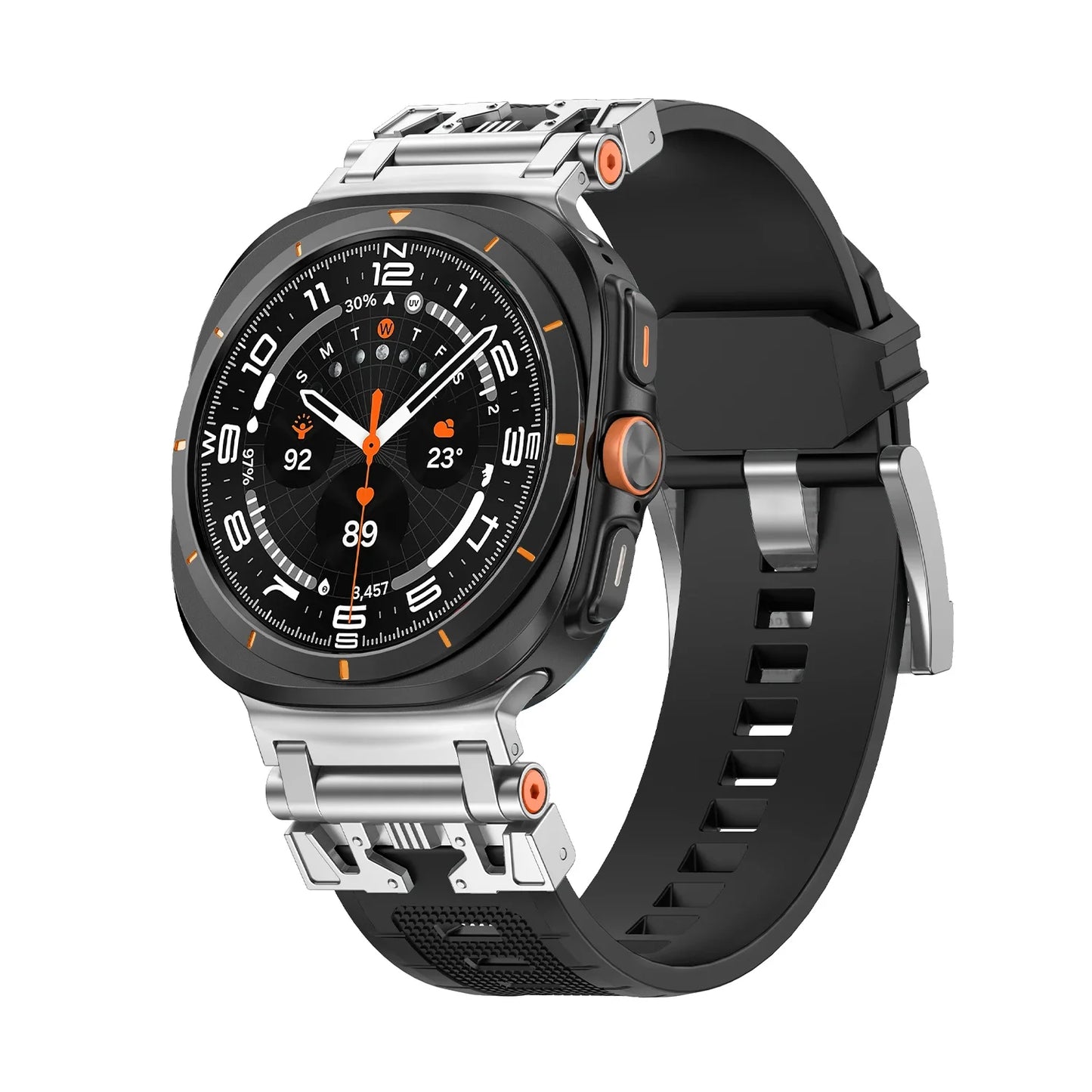 Mecha Silicone Band For Samsung Galaxy Watch Ultra