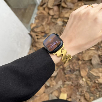 Waves Stainless Steel Band For Apple Watch