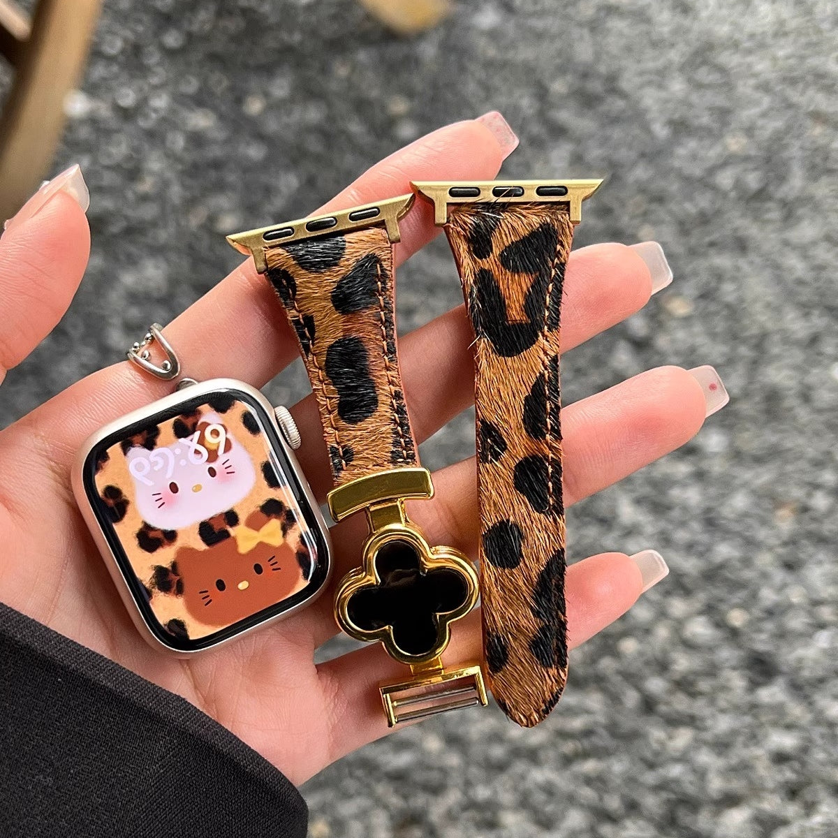 Lucky Lederarmband für Apple Watch