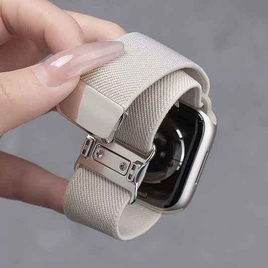 Nylon Magnetic Buckle Strap For Apple Watch